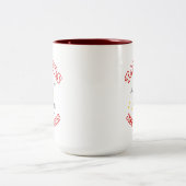 niet-geisers tweekleurige koffiemok (Center)