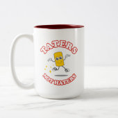 niet-geisers tweekleurige koffiemok (Links)