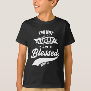 Niet gelukkig dat ik Christelijke pa Christelijk F T-shirt