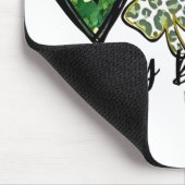 Niet gelukkig, gewoon gezegend Lucky Charm St Patr Muismat (Hoek)