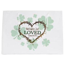 NIET GELUKKIG, IK HIELD VAN Christelijke St. Patri Groot Cadeauzakje