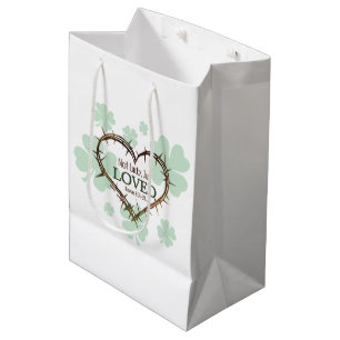 NIET GELUKKIG, IK HIELD VAN Christelijke St. Patri Medium Cadeauzakje