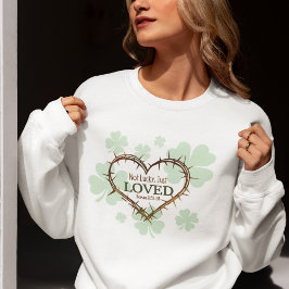 NIET GELUKKIG, IK HIELD VAN Christelijke St. Patri Trui