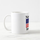 Niet gemaakt in China - Amerikaans Koffiemok (Links)