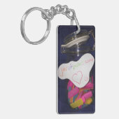 Niet gemakkelijk menselijke Sleutelhanger te zijn (Voorkant Links)