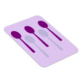 Niet genoeg lepels magneet (Rechterzijde)