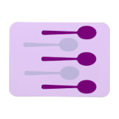 Niet genoeg lepels magneet (Horizontaal)