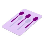 Niet genoeg lepels magneet (Linkerzijde)