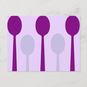 Niet genoeg Spoons Briefkaart
