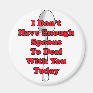 Niet genoeg Spoons. Magneet