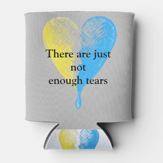 Niet genoeg tranen blikjeskoeler (Voorkant)