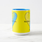 Niet genoeg tranen tweekleurige koffiemok (Center)