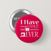 Niet genoeg verbinding naaien {donker} ronde button 5,7 cm (Voorkant /achterkant)