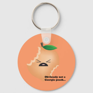 Niet-Georgisch-Perzik Sleutelhanger