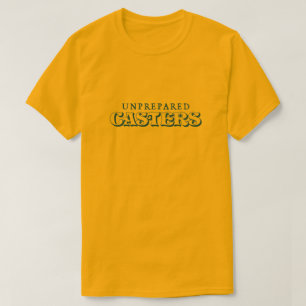 Niet-geprepareerd T-shirt Casters-Logo - donkerder