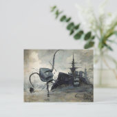  niet-gepubliceerde Wereldoorlog Briefkaart (Staand voorkant)