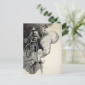  niet-gepubliceerde Wereldoorlog Briefkaart (Staand voorkant)