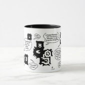 Niet-getamed Flowerpots Mok (Midden)