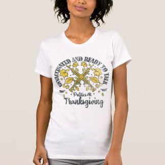 Niet gevaccineerd en klaar om politiek te spreken  t-shirt
