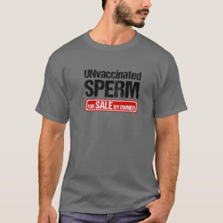 Niet-gevaccineerd Sperm voor verkoop door de eigen T-shirt