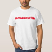 Niet-gevaccineerd t-shirt (Voorkant)