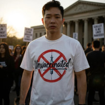 Niet-gevaccineerd T-shirt