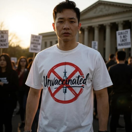 Niet-gevaccineerd T-shirt