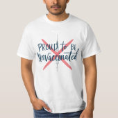 Niet-gevaccineerd T-shirt (Voorkant)