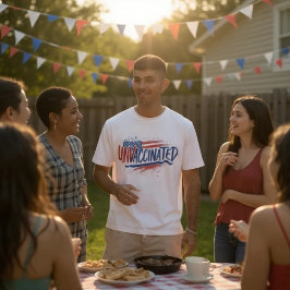 Niet-gevaccineerd Tri-blend T-shirt