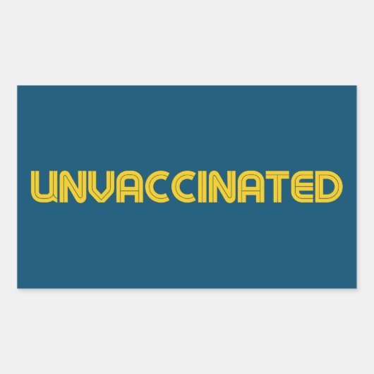 Niet-gevaccineerde labels (Voorkant)