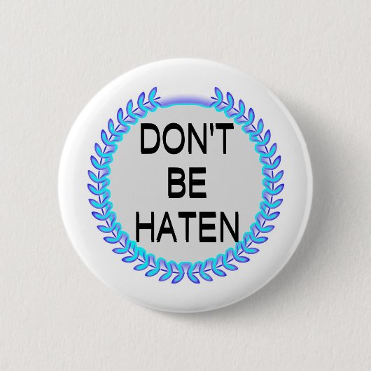 NIET GEVEN RONDE BUTTON 5,7 CM (Voorkant)