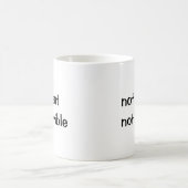 Niet geweldig, niet verschrikkelijk koffiemok (Center)