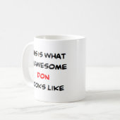 niet, geweldige koffiemok (Voorkant links)