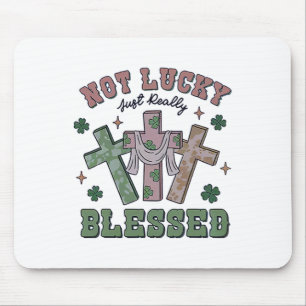 Niet gewoon geluk, gewoon gezegend St. Patricks Da Muismat