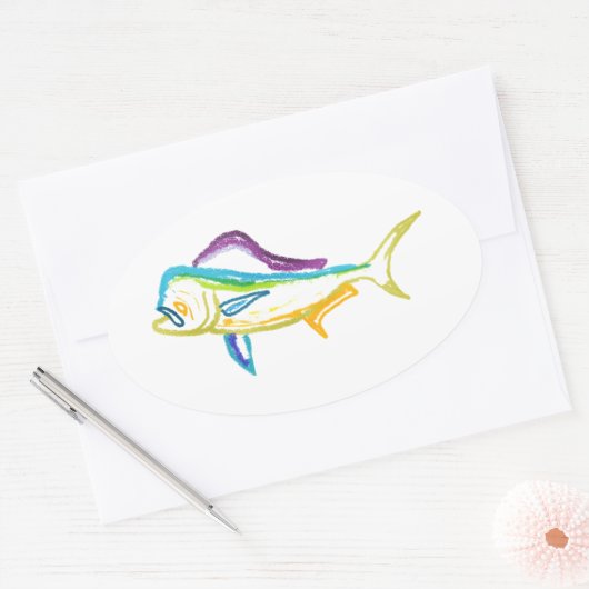 Niet gewoon ovale sticker (Envelop)