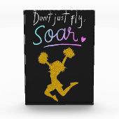 Niet gewoon vliegen, Soar! Girls Cheerleading Fotoblokken (Voorkant)