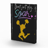 Niet gewoon vliegen, Soar! Girls Cheerleading Fotoblokken (Rechts)