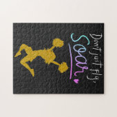 Niet gewoon vliegen, Soar! Girls Cheerleading Legpuzzel (Horizontaal)