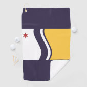 Niet-glijdende hoofdbanden golfhanddoek (Insitu)