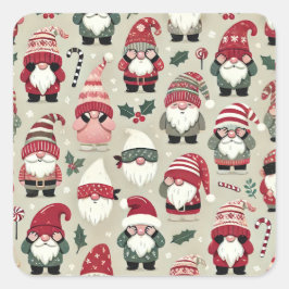 Niet gluren! Gnome Stickers