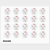 Niet gluren tot Kerstmis Kerstmis Sticker (Vel)