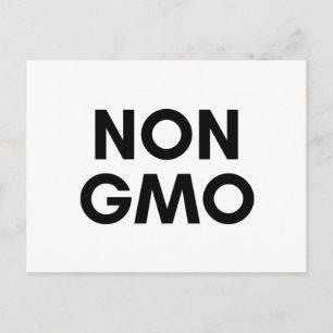 niet - gmo briefkaart