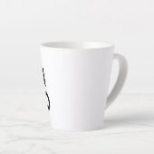niet - gmo latte mok (Rechterhoek)
