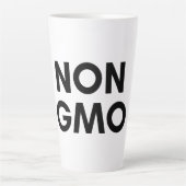 niet - gmo latte mok (Voorkant)