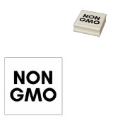 niet - gmo rubberstempel (Gestempeld)