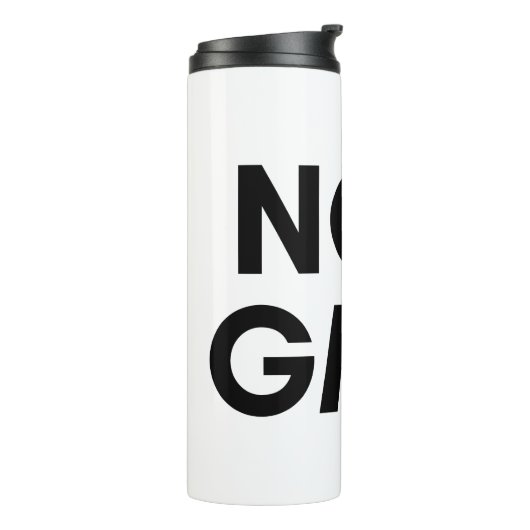 niet - gmo thermosbeker (Gedraaid links)