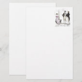 Niet goed genoeg, Jane Austen Pride & Prejudice Briefpapier (Voorkant / Achterkant)