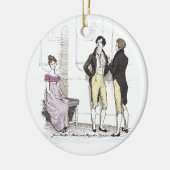 Niet goed genoeg, Jane Austen Pride & Prejudice Keramisch Ornament (Links)