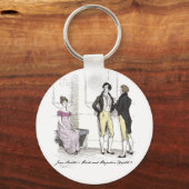 Niet goed genoeg, Jane Austen Pride & Prejudice Sleutelhanger (Voorkant)