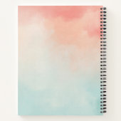 Niet goed peach & Blue Pastel Journal (Peach & Blu Notitieboek (Achterkant)